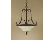 Feiss F2223 2WAL Drawing Room Collection Walnut Chandelier Up Duo