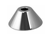 Westbrass D1281 26 .63 in. OD Bell Pattern Sure Grip Flange Polished Chrome
