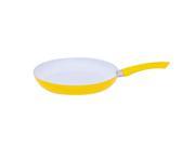 HDS Trading FP00782 YLW Ceramic Fry Pan Yellow 12 in.