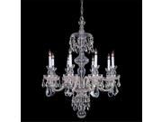 Traditional Crystal Collection 1148 CH CL SAQ Swarovski Spectra Crystal Chandelier