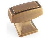 A53029 GB Amerock T Knob 1.25 in. Mulholland Gilded Bronze