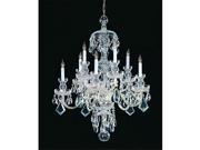 Traditional Crystal Collection 1140 CH CL SAQ Swarovski Spectra Crystal Chandelier