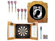 POW Dart Cabinet Includes Darts and Board