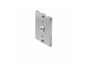 4C Steel Wall Phone Jack