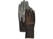 Lfs Glove NT3700BKM Medium Black Nitrile Tough Gloves