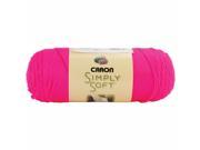 Simply Soft Yarn Solids Neon Pink