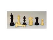 WorldWise Imports 40BNCDQ Black Natural New Classic Chess Piece