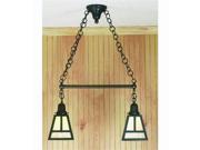 Meyda Tiffany 52207 Round Chain Rod Hanger W Loops 9 Inch Mission 2.25 Inch Ring T*2