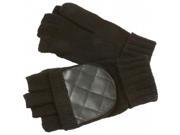 GFGLVMTB Casual Outfitters Mens Convertible Black Gloves mittens