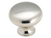 A00853 G9 Amerock The Anniversary Collection 1.18 in. Cabinet Knob Sterling Nickel