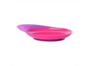 Boon Catch Plate with Spill Catcher Pink Purple