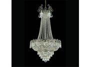 Majestic Collection 1487 HB CL MWP Sold Cast Brass Ornate Crystal Chandelier