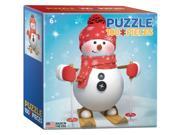 Euro Graphics 8104 0685 Snowman Mini Puzzle