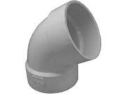 GENOVA PRODUCTS 70940 4 In. DWV Elbow 60 Degree