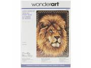 Wonderart Latch Hook Kit 27 X40 Lion