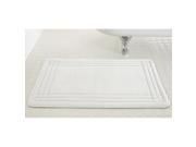 Amrapur Overseas 5MFN1724G WHT ST Embossed Memory foam mats Geoplex White