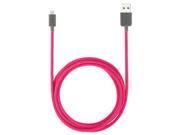 iHome IH CT2002P 5 ft. 2.0 Micro Usb Interface Cable Pink