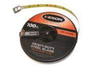Hardware Express 2465407 Keson Nylon Coated Steel Tape With Hook 100 ft.
