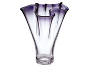 Lenox 853094 Organics Ruffle Purple Hue Centerpiece Vase 12 in.
