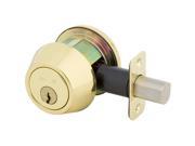 Callan2 G2KA2103 Grade 2 Double Cylinder Deadbolt Bright Brass