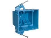 Thomas Betts BH235A 2 Gang New Work Super Blue Hard Body Wiring Box