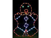 Winterland WL GM108 LED LED Mr. Gingerbread Man Ground Mount