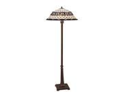 Meyda Tiffany 30369 65 Inch H Tiffany Roman Floor Lamp