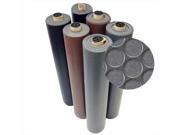 Rubber Cal Coin Grip Anti Slip Rolled Rubber Mat Brown 360 x 48 in.