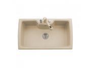 Latoscana HR0860 58UG Harmony Double Basin Drop In Sink Milk White