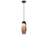 Access Lighting 28024 2C ORB BRS Cabernet Cord Glass Pendant Oil Rubbed Bronze Brown Slate