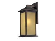 Z Lite 548M ORB Outdoor Wall Light Oil Rubbed Bronze Aluminum Glass