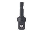 Grey Pneumatic 1412HA 0.25 in. Hex X 0.5 in. Square Adapter With Ball Retainer