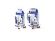 Zak Designs SWRD R662 Star Wars Classic R2 D2 Set Sculpted Ceramic Bank And Mug Set of 2