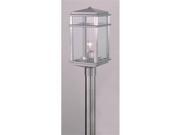 Feiss OL3408BRAL The Monterey Coast Collection Brushed Aluminum Pier Post Lantern