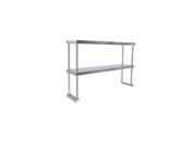 Diversified Woodcrafts 250501 Stainless Double Overshelves