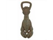 Handcrafted Model Ships MD 141 Rustic Cast Iron Lobster Bottle Opener 6 in. Decorative Accent