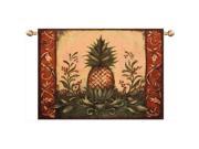Manual Woodworkers and Weavers HWRHPV Rhapsody Verde Tapestry Wall Hanging Horizontal 36 X 26 in.