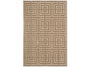 Safavieh INF586M 9 Infinity Power Loomed Large Rectangle Rug Yellow Taupe 9 x 12 ft.