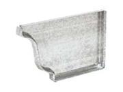 Amerimax Home Products 29206 5 In. Galvanized Style Right Gutter End Cap