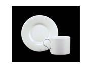 Euland China FLT001CS 8 Piece Whiteware Cup And Saucer Set