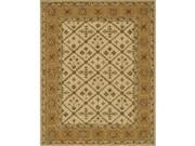 Loloi Rugs WALDWD 01BEGO5076 5 ft. x 7 ft. 6 in. Walden Rectangular Shape Hand Hooked Area Rug Beige and Gold