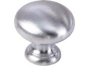 Laurey 40739 1.38 in. Polished Chrome Finish Solid Brass Knob Pack of 10