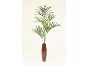 Distinctive Designs International 9826 Kentia Palm in Wooden Floor Vase