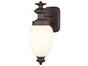 Westinghouse 62308 1 Light Outdoor Wall Lantern Oil Rubbed Bronze Finish