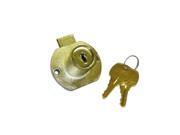 HD N8705 03 346 Drawer Lock For Upto 1.13 in. Material Bright Brass 346
