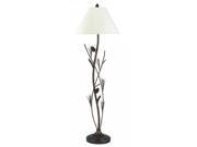 Cal Lighting BO 961FL 150 W 3Way Pine Twig Iron Floor Lamp