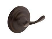 Franklin Brass 9002VB 3.03 L in. Jamestown Double Robe Hook Venetian Bronze 1 Pack