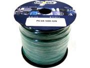 AVOX ELECTRONICS INC PC18500GN 500 Feet 18 Gauge Colored Stranded Primary Connection Wire Green