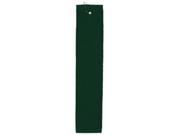 Towels Plus T68T Anvil Deluxe Tri Fold Hemmed Hand Towel with Center Grommet and Hook Hunter Green