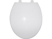 Mintcraft Q 328 WH Toilet Seat Round Poly White